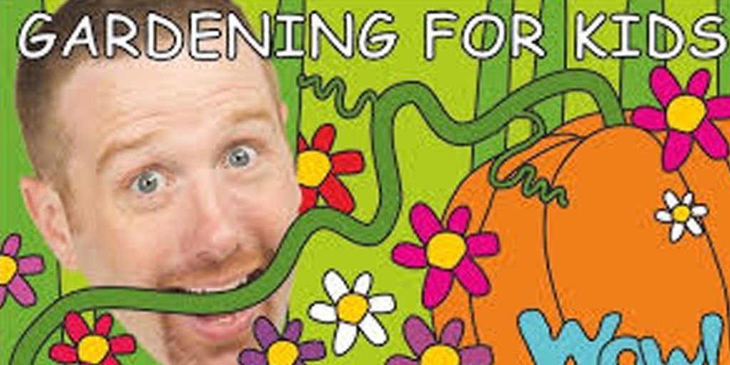 کارتون استیو و مگی - Gardening for Kids and the Pumpkin